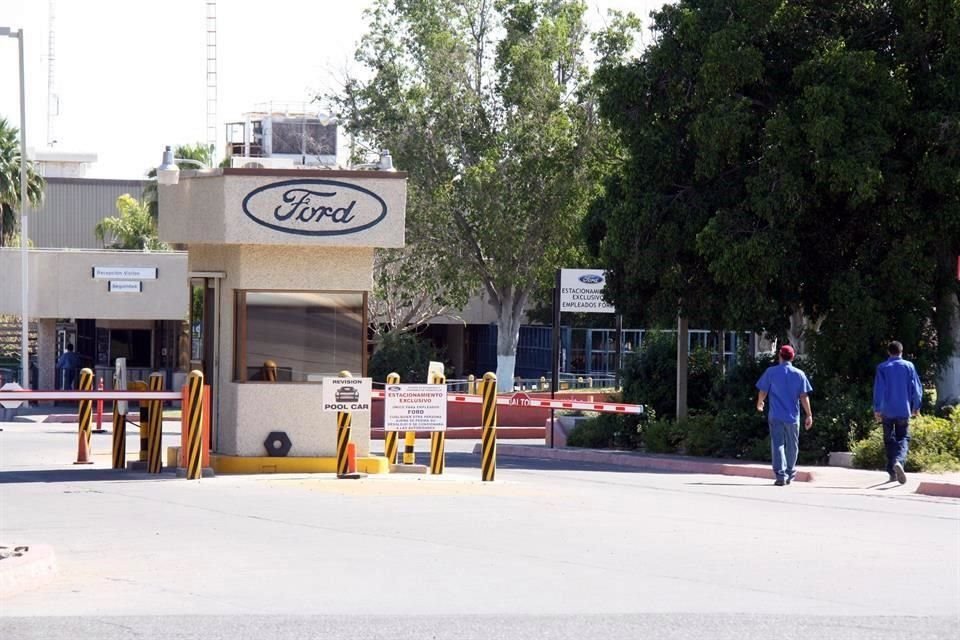 Ford dijo que el bloqueo detiene la exportación de sus productos.