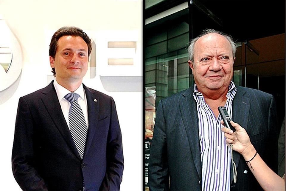 Emilio Lozoya y Carlos Romero Deschamps.