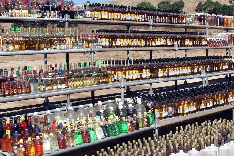 El aseguramiento más grande en la Unión Europea fue en Alemania, donde se incautaron 24 mil 700 litros.
