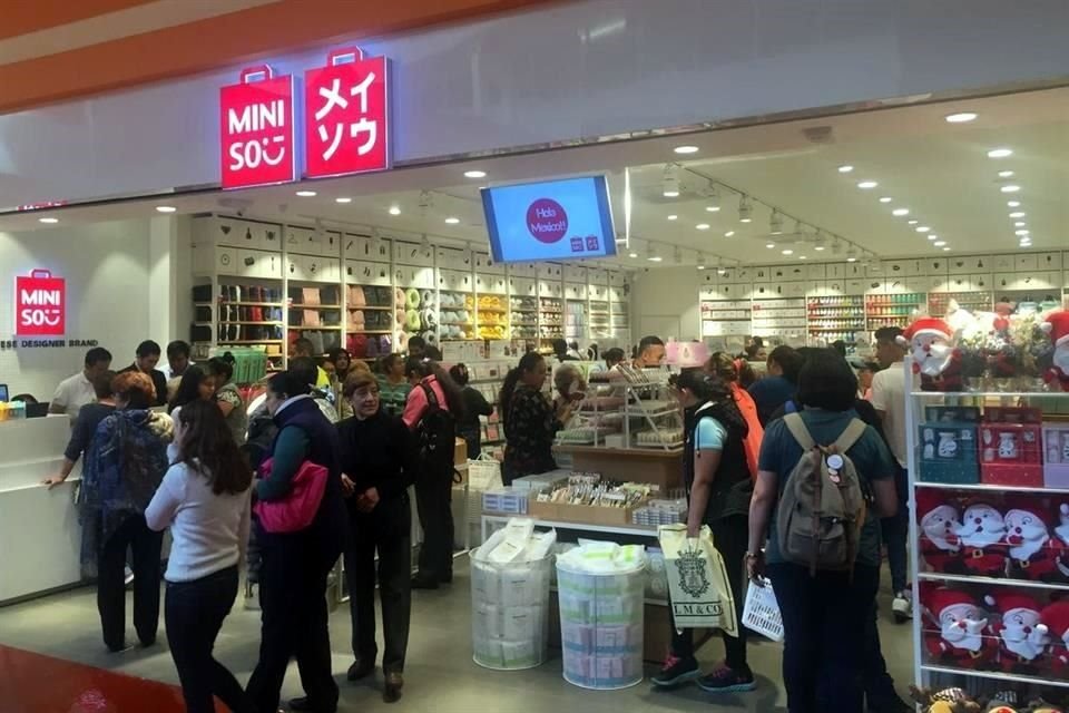 Miniso planea cerrar el primer trimestre del año con 39 unidades operando en Puebla, Querétaro, Guadalajara, Ciudad de México, Toluca, Pachuca y Cuernavaca.