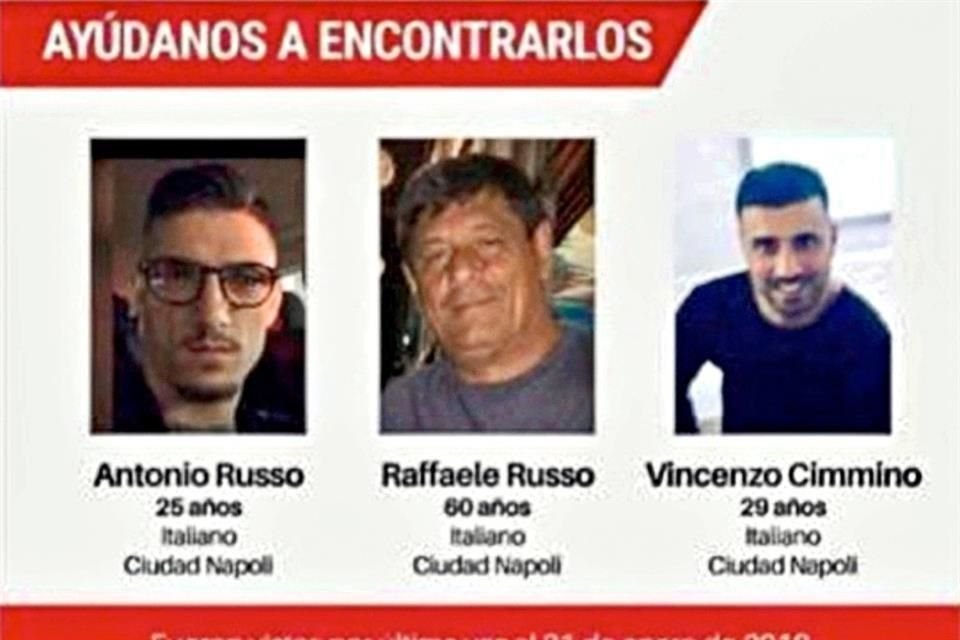 Respecto a los antecedentes por fraude de Raffaele, aseguró que lo primero debe ser localizarlo y después juzgarlo por los presuntos delitos. 