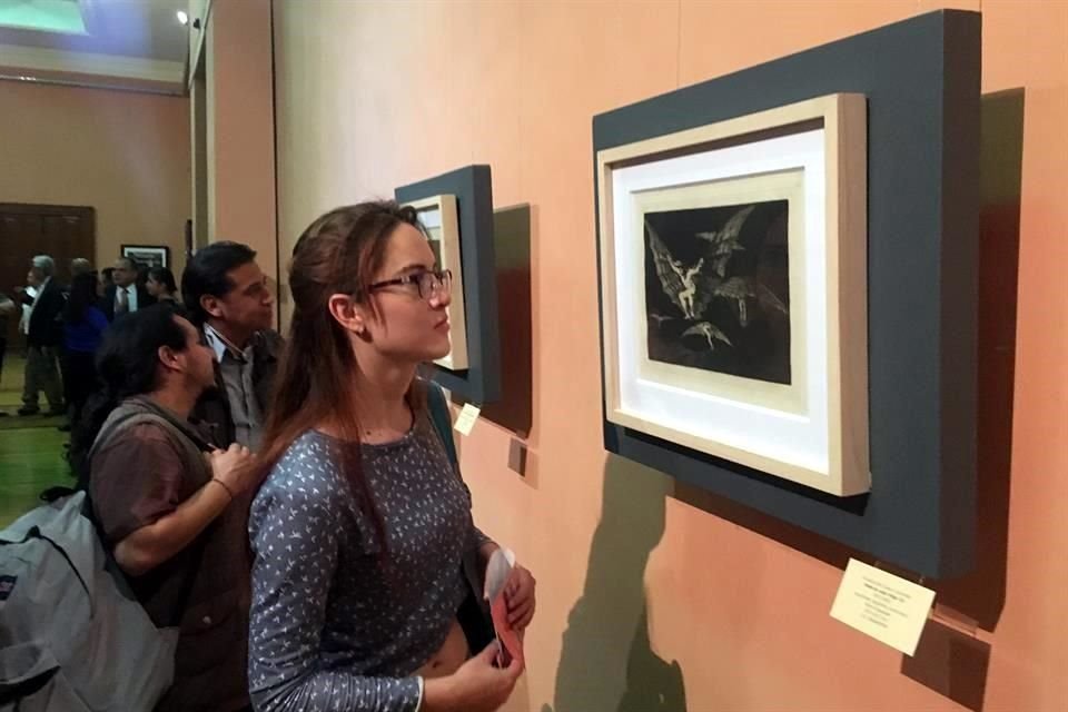 Entre los artistas representados en la muestra están Goya, Rivera, Tamayo y Picasso.