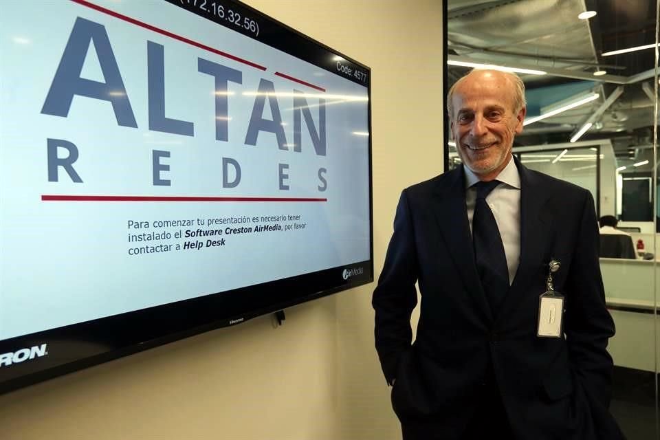 Eugenio Galdón, presidente de Altán Redes,.