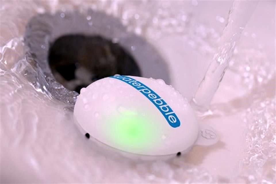 Waterpebble mide tu tiempo al darte una ducha