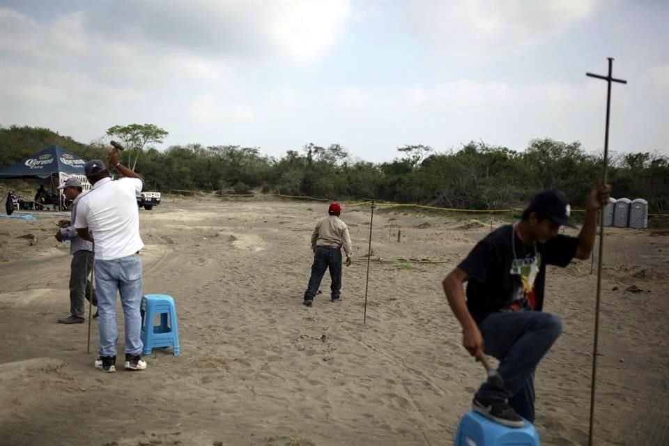 En ese predio de Veracruz fueron encontrados 270 cuerpos en 137 fosas.