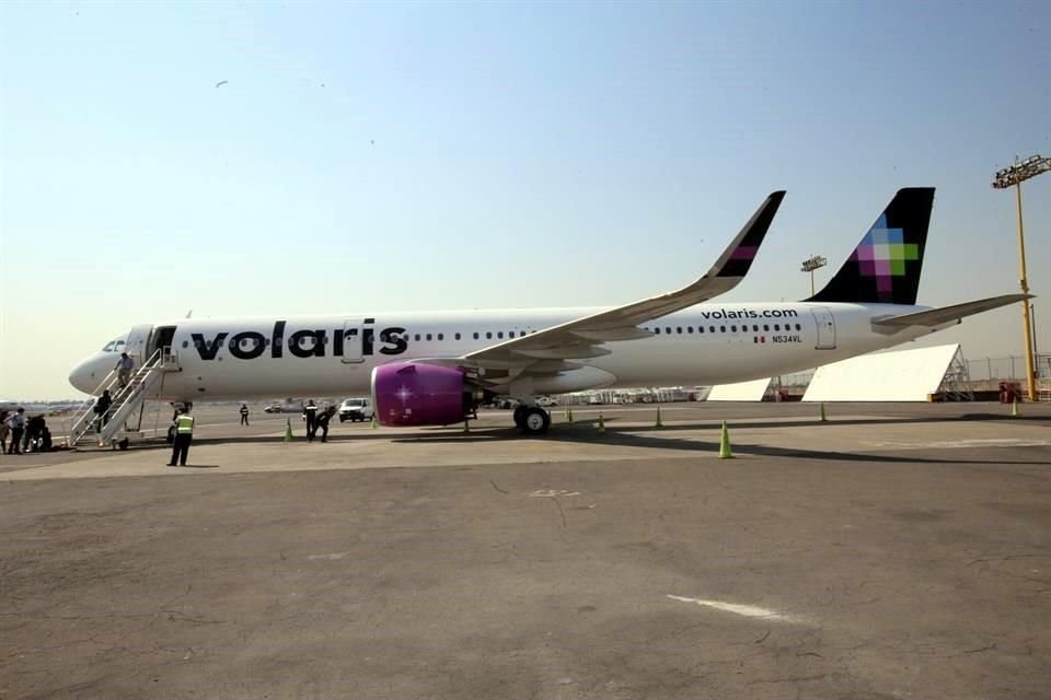 En vuelos internacionales, Volaris transportó a 382 mil pasajeros en junio, 25.7 por ciento más anual.