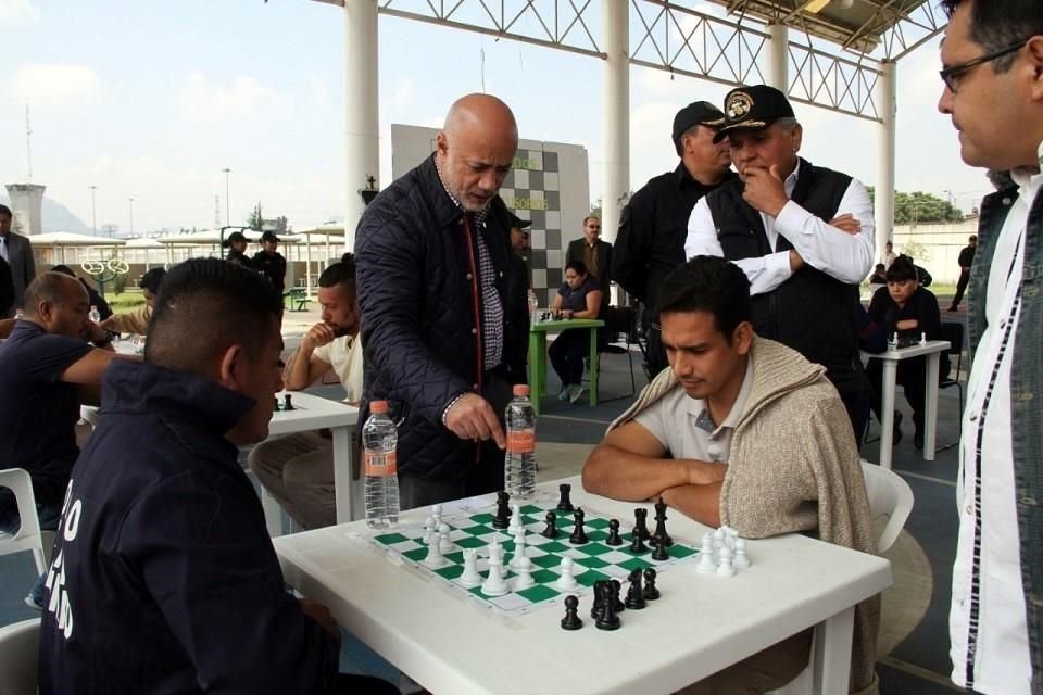 Un total de 36 personas privadas de su libertad -30 hombres y 6 mujeres-, participaron en el Torneo Interreclusorios de Ajedrez 2018.