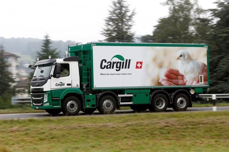 Los ingresos de Cargill también subieron un 5 por ciento en el trimestre que recién concluyó.