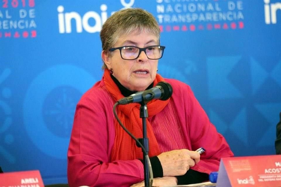 Mariclaire Acosta, presidenta del Comité de Participación Ciudadana del SNA.
