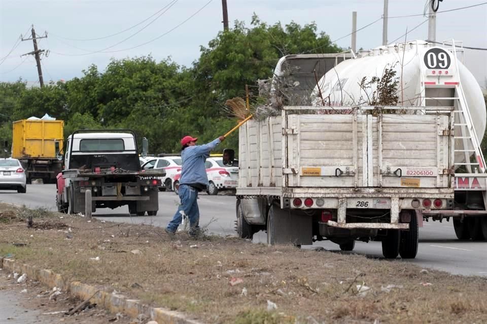 El municipio buscó hoy hacer consciencia a la población para evitar la contaminación.