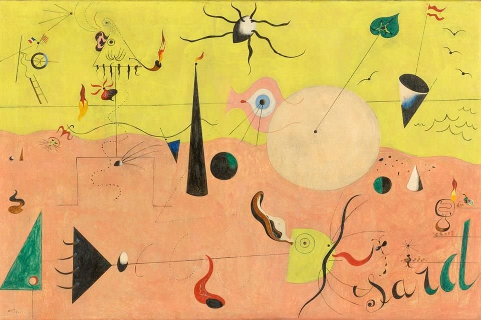 La muestra 'El Nacimiento del Mundo', que abrirá el próximo año en el MoMA en NY, exhibirá piezas de Joan Miró como 'The Hunter'.