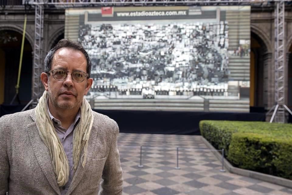 'Así puede dialogar y hacer hablar indirectamente a los murales de Orozco, que tienen como temática la Revolución', destacó el curador, José Luis Barrios.