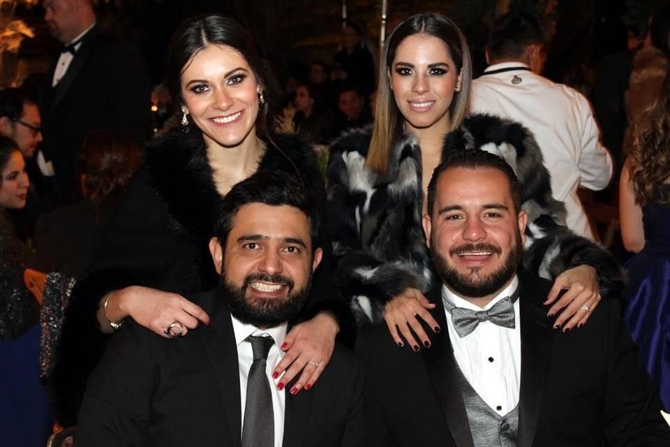 Gilo Árias, Juanjo Ojeda, Andrea Montero  y Andrea Alvarez.