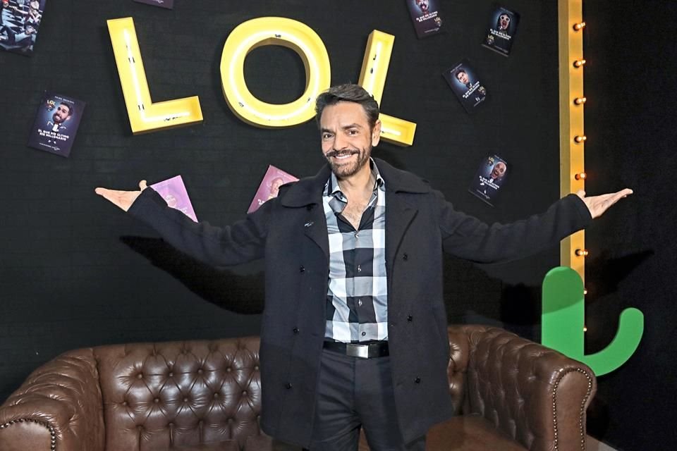 Eugenio Derbez dirigirá el programa de Amazon Prime 'LOL: Last One Laughing.