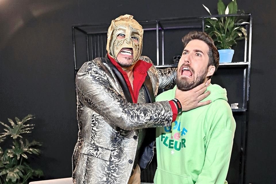 El Escorpión Dorado y Alex Fernández tratarán de no reír para evitar perder un millón de pesos.