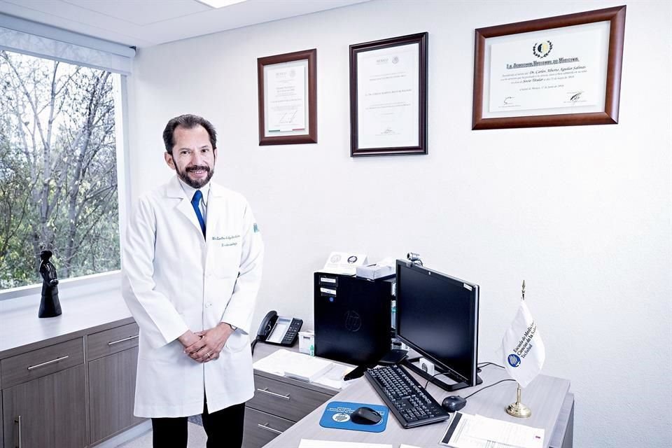 Carlos Alberto Aguilar Salinas obtuvo el Premio Nacional de Ciencias 2018.