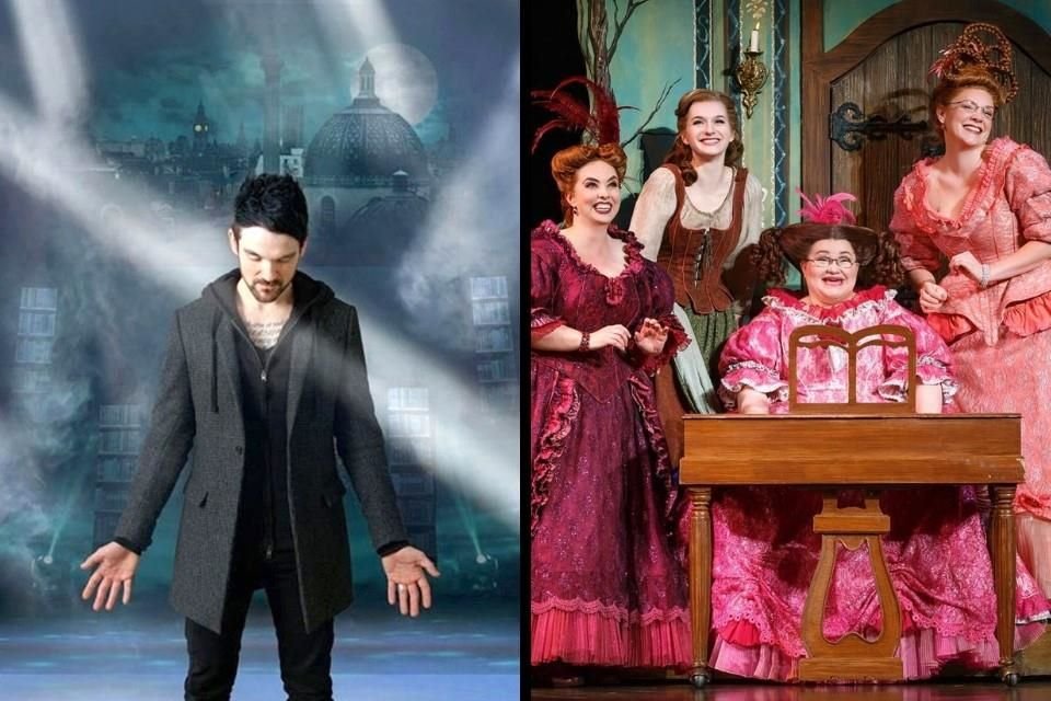 El show 'The Illusionists' (izquierda) se presentará del 14 al 17 de marzo, mientras que 'Cinderella (derecha) irá del 26 al 28 de abril.