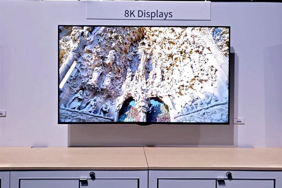 Sharp, Sony, Samsung, LG y varios fabricantes más mostraron en el CES 2019 sus televisores con resolución 8K.