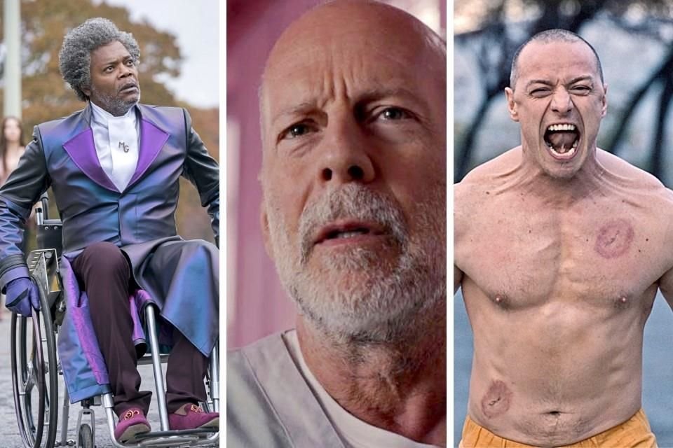 James McAvoy, Bruce Willis y Samuel L. Jackson protagonizan la cinta.