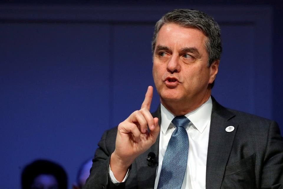 Roberto Azevedo, director general de la OMC, advirtió en Davos que las tensiones comerciales son una amenaza para toda la comunidad internacional.