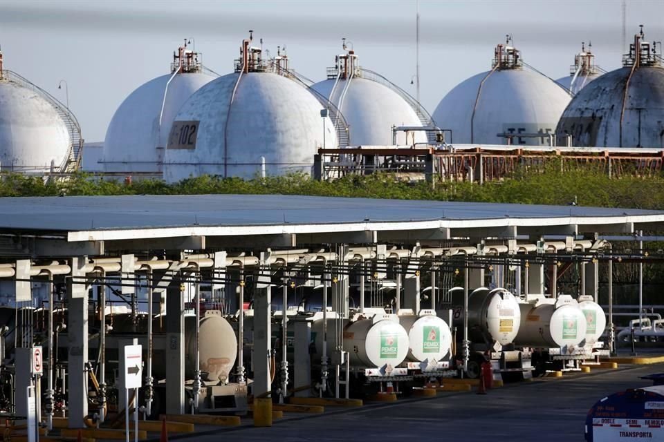 Refinería de Pemex en Cadereyta.