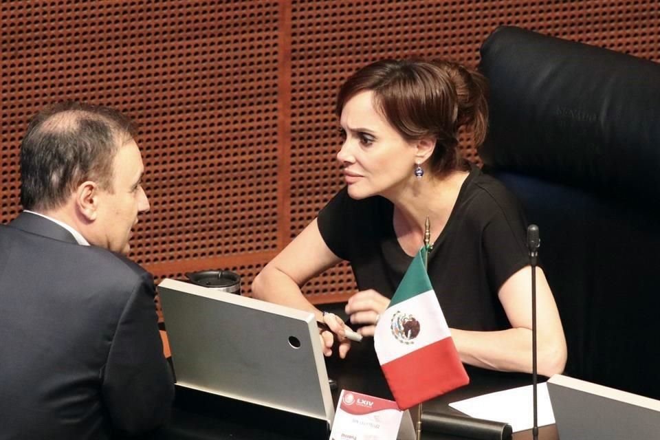 La senadora Lilly Téllez afirmó que seguirá apoyando la reconciliación que necesita México.