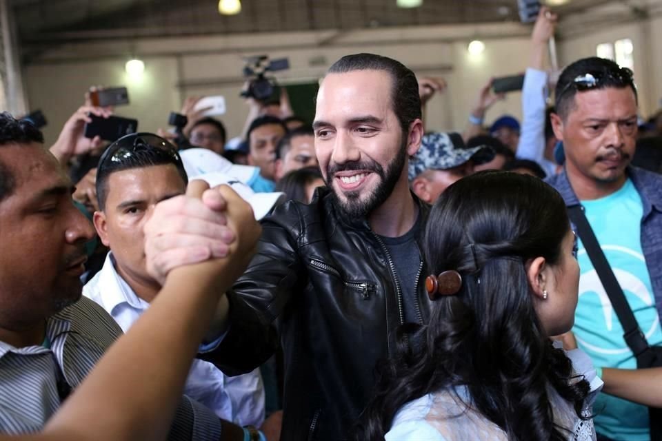 Datos preliminares dan ventaja a Bukele en El Salvador con 52 por ciento de los votos y 8 por ciento de las mesas escrutadas.