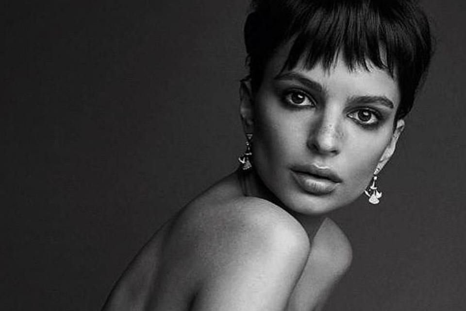 La foto forma parte de una sesión que la modelo realizó para la revista LOVE.