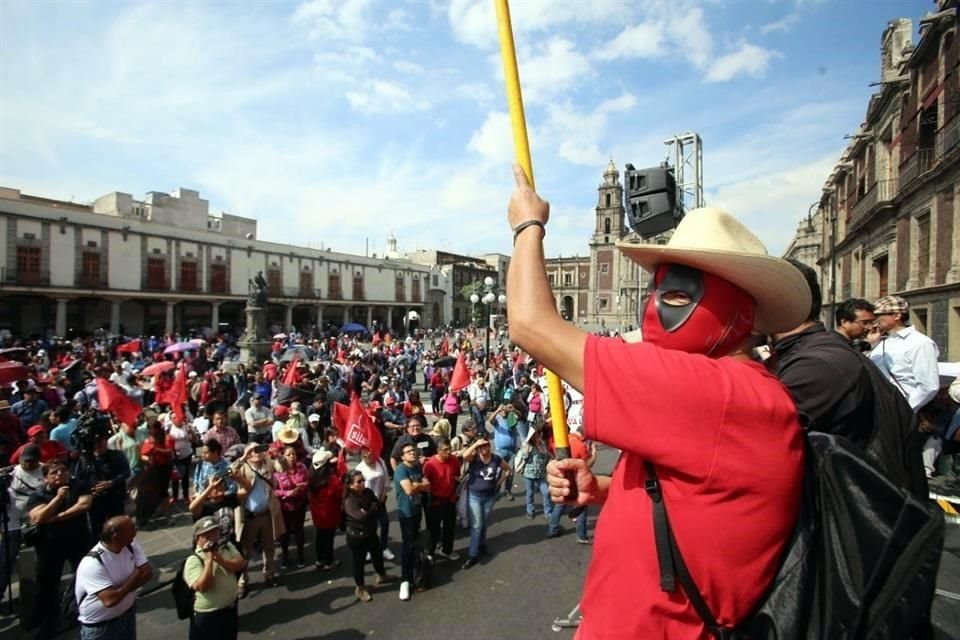 La marcha partió a las 12:30 del Ángel de la Independencia.