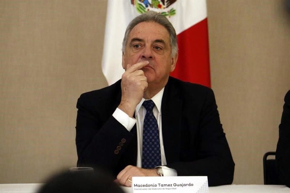 Macedonio Tamez Guajardo, Coordinador de Seguridad en el Estado.