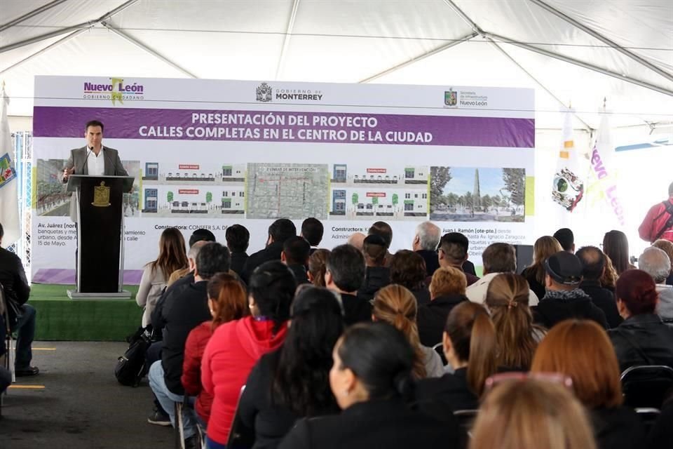 El proyecto contempla una primera intervención de 85 millones de pesos para ampliar banquetas y generar facilidades para el transporte público en Juan Ignacio Ramón desde Cuauhtémoc hasta Zaragoza.