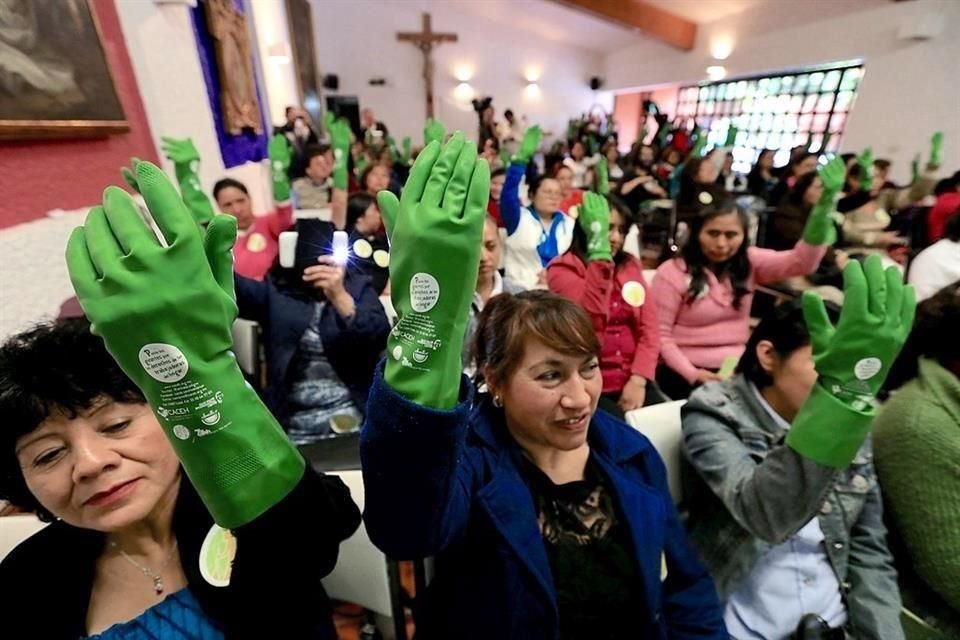 Una encuesta en la que participó el Copred revela que un 85.7% de trabajadoras del hogaren CDMX asegura que sus empleadores no cubren acceso a servicios de salud o atención médica.