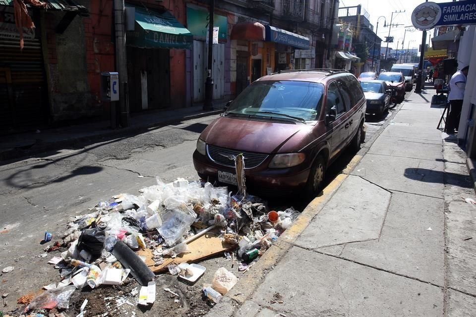 Una pierna humana fue encontrada en calles del Centro Histórico, muy cerca del Barrio Bravo de Tepito.