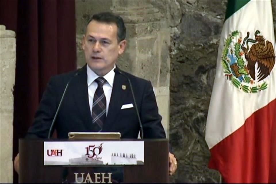 El rector Adolfo Pontigo Loyola afirmó que no permitirá que se vulnere el prestigio de la UAEH.