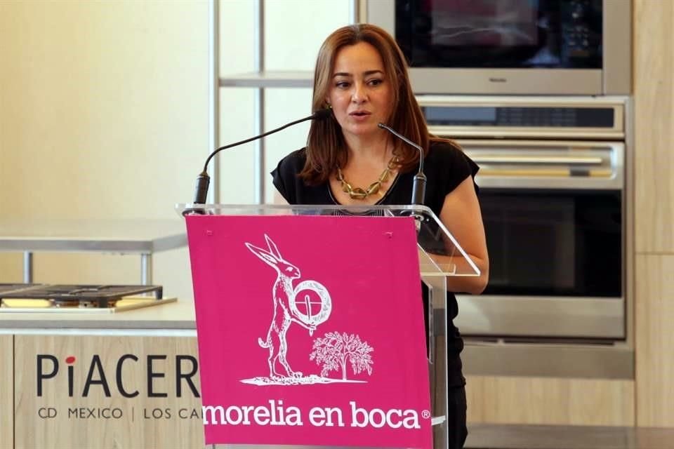 Claudia Chávez, Secretaria de Turismo de Michoacán.