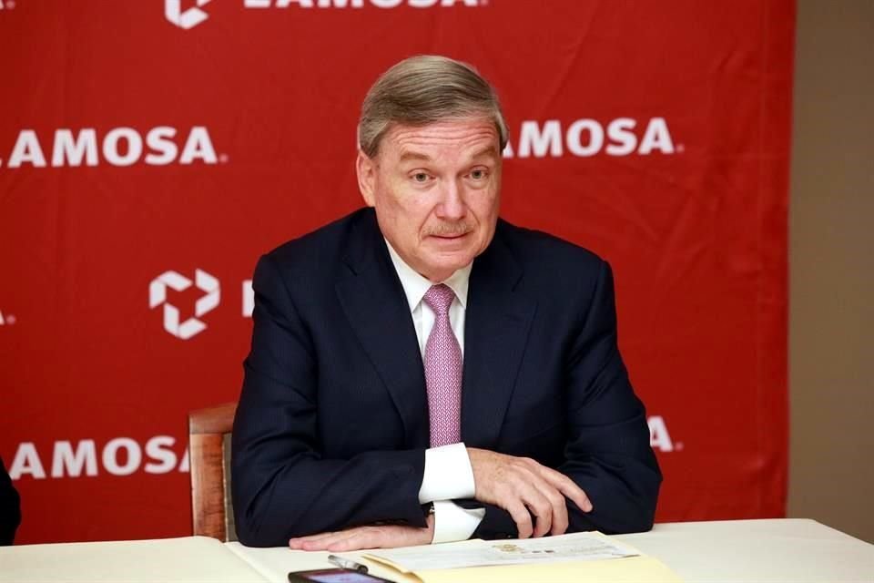 Federico Toussaint Elosúa, presidente del Consejo de Administración y director general de Grupo Lamosa.