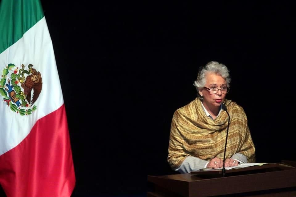 La Secretaria de Gobernación, Olga Sánchez Cordero, ofrece disculpa pública a nueve años del asesinato de Javier Francisco Arredondo Verdugo y Jorge Antonio Mercado Alonso.