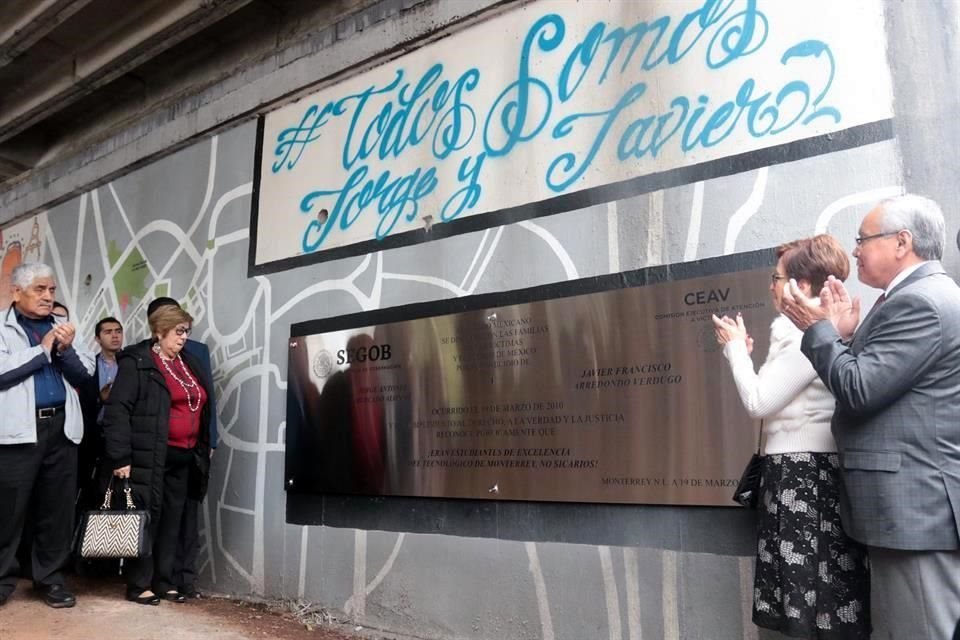 En la develación de la placa no hubo autoridades estatales ni del Tec de Monterrey.