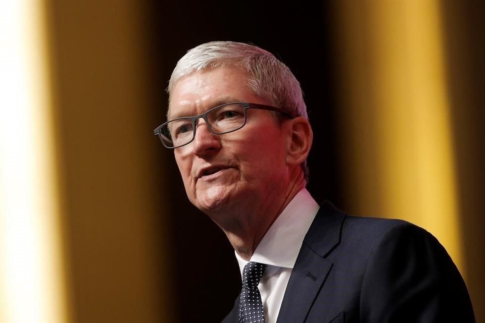 Tim Cook, director ejecutivo de Apple.