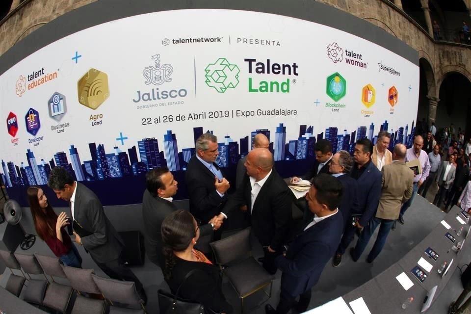 Durante la presentación de Talent Land se destacaron las proyecciones en el ámbito laboral.