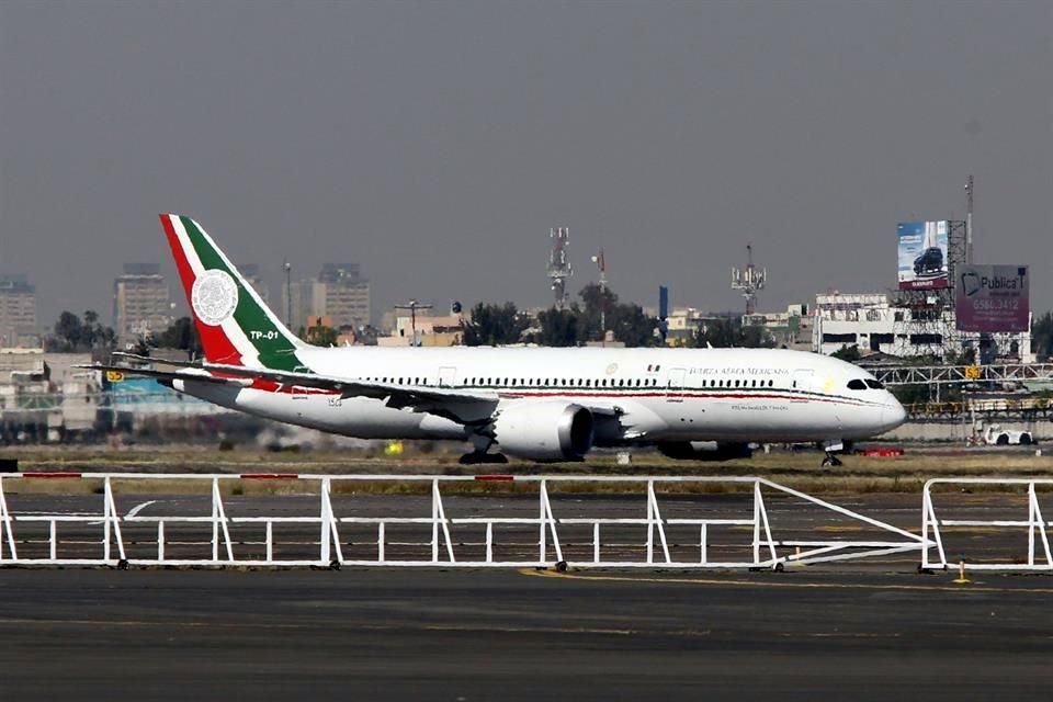 El avión TP-01 Boeing 787-8, bautizado como José María Morelos y Pavón.