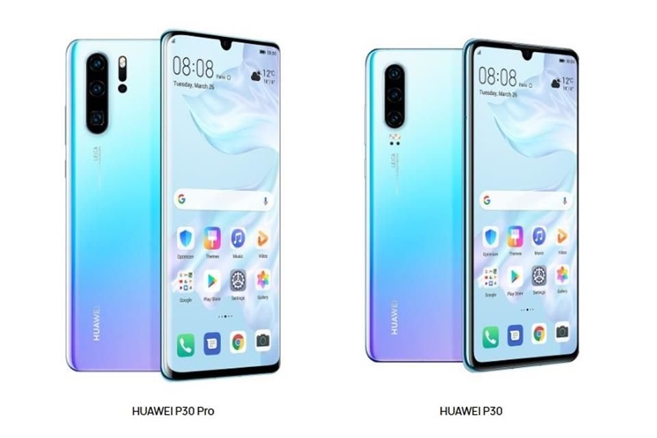 La serie P30 estará disponible en el País a partir del 11 de abril en los colores: Aurora, Negro y Breathing Cristal o Unicorn.