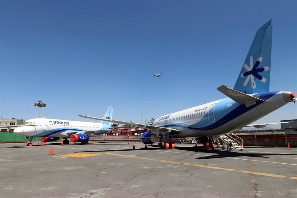 Interjet adeuda mil 250 mdd por impuestos, arrendamiento de aviones y combustible.