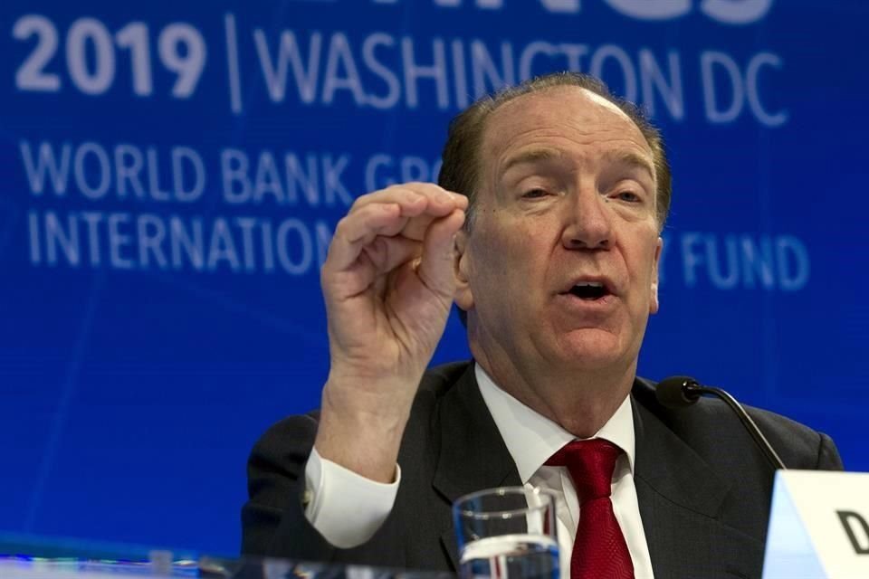 'Será muy importante lo que México decida hacer con el gran beneficio del libre comercio con los Estados Unidos', dijo David Malpass, presidente del Banco Mundial.