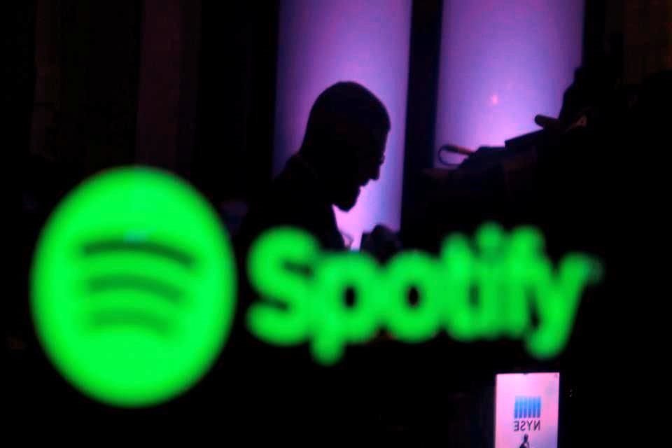 Las acciones de Spotify caían casi 4 por ciento en la jornada de hoy.