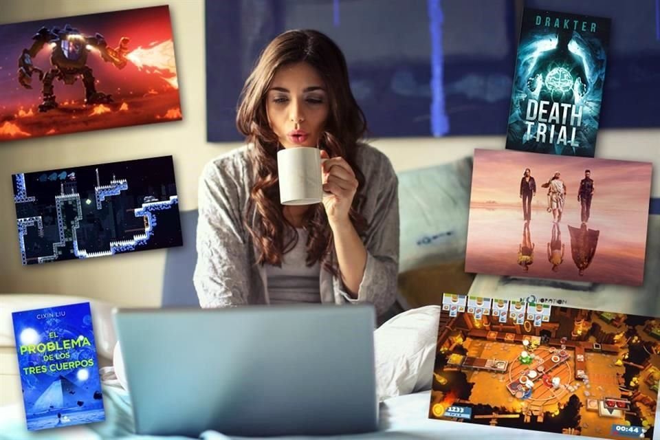 Libros, series y videojuegos para pasarla entrenido en casa incluso si no saliste de vacaciones esta semana.