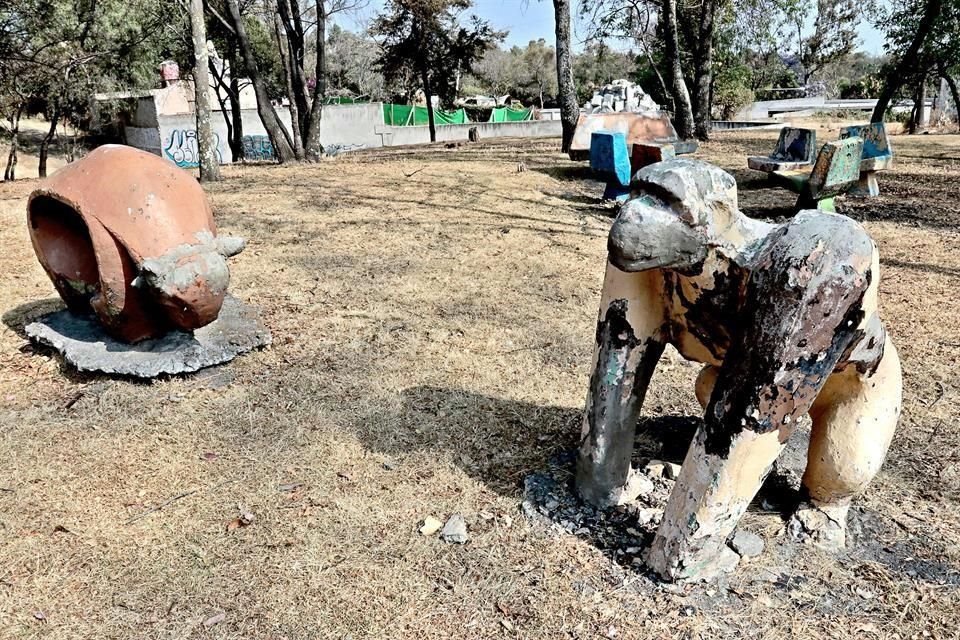 Algunas zonas de la Tercera Sección están en abandono.