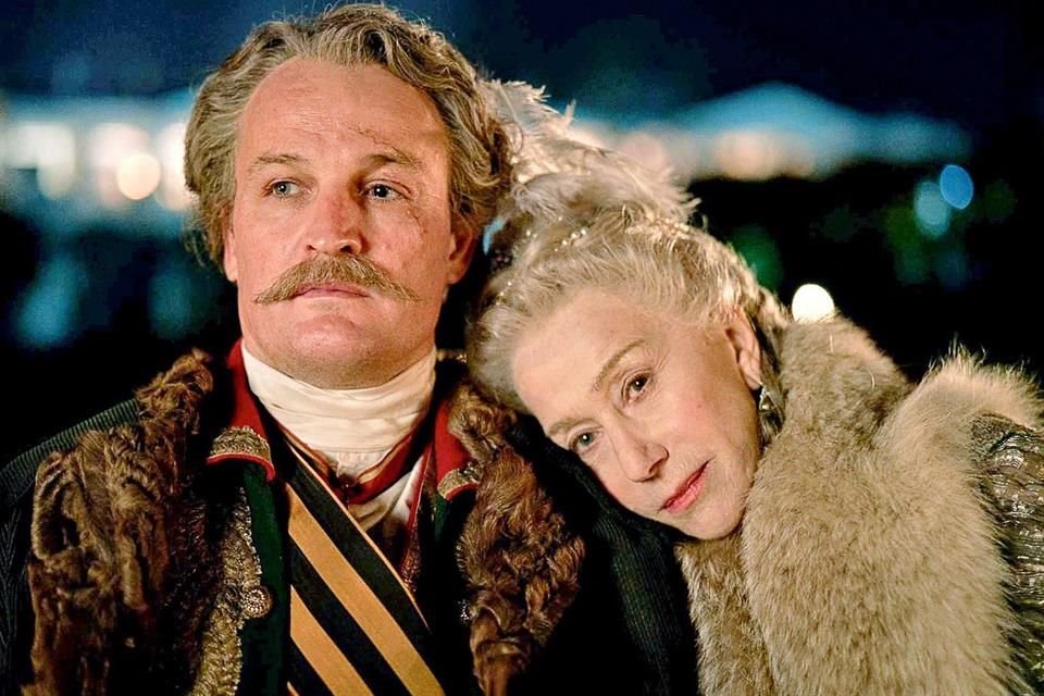 Jason Clarke y Helen Mirren participan en la serie 'Catalina La Grande'.