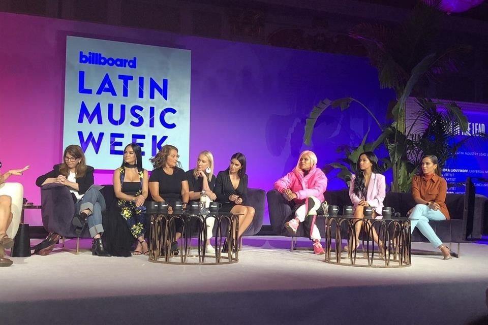 La Conferencia Billboard de la Música Latina acogió este miércoles un debate sobre el rol de las mujeres en la escena latina.