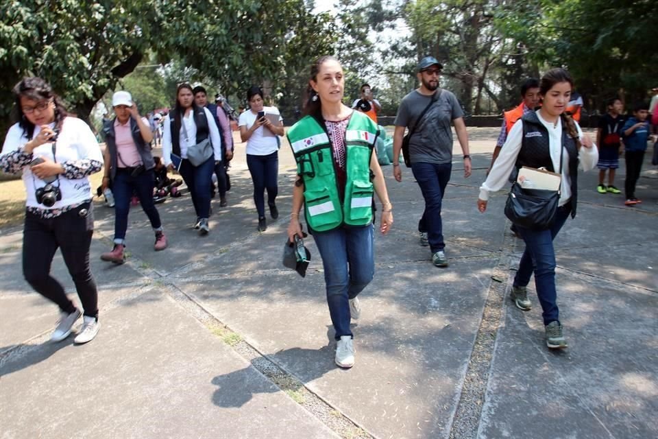 La Guardia Nacional entró en operaciones en la Ciudad de México y ya vigila zonas limítrofes, expuso la Jefa de Gobierno, Claudia Sheinbaum